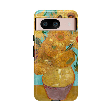 Vase with Twelve Sunflowers by Vincent Van Gogh Phone Cases