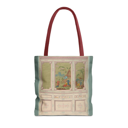 Chinoiserie scenes by Anonymous Tote Bag (AOP)