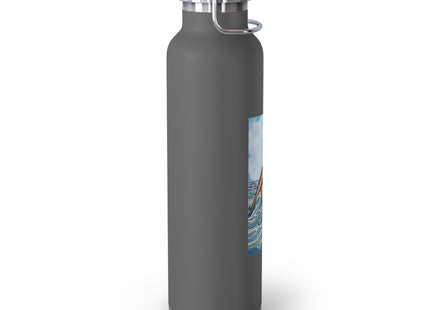 Playful Waves and Fashion Follies Copper Vacuum Insulated Bottle, 22oz