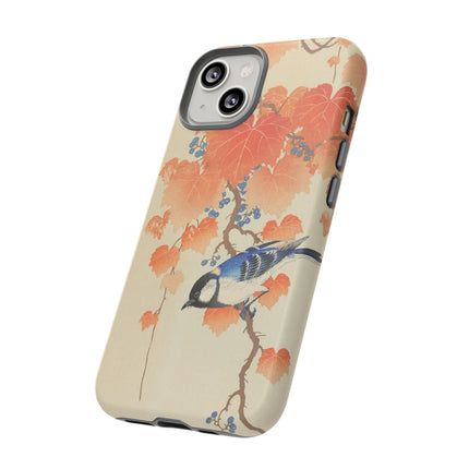 Japanese Bird and Branch by Ohara Koson Phone Cases