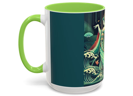 Mermaid Queen Rising from the Deep Colorful Mugs (11oz, 15oz)