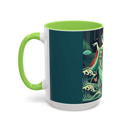 Mermaid Queen Rising from the Deep Colorful Mugs (11oz, 15oz)