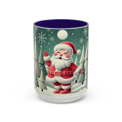 Santa's Joyful Night Colorful Mugs (11oz, 15oz)