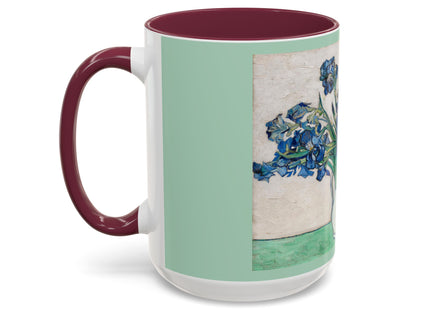Irises by Vincent Van Gogh Colorful Mugs (11oz, 15oz)