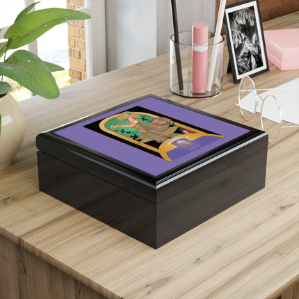 October & Opal, Tourmaline (from the Gem Series) by Sofia Chiostri Jewelry Box