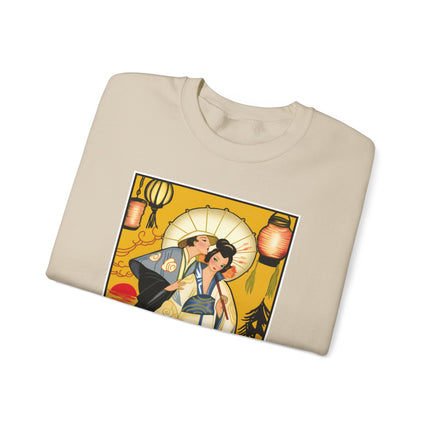 Golden Embrace Heavy Blend™ Crewneck Sweatshirt