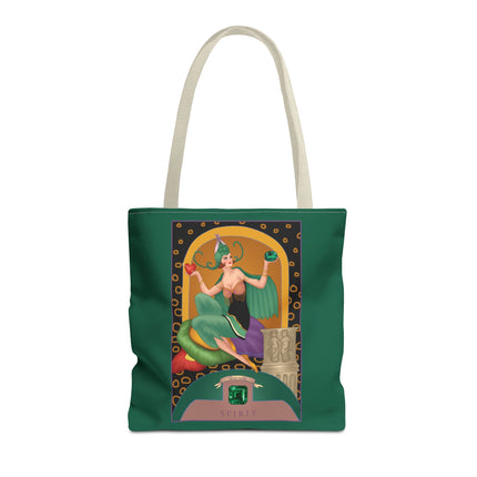 Astrology Gem Series: May & Emerald Tote Bag