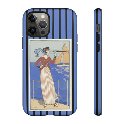 Costume de Yacht by George Barbier Phone Cases