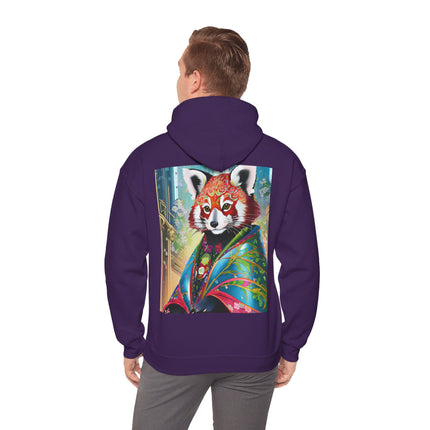 Cybernetic Red Panda – Heavy Blend™ Hooded Sweatshirt