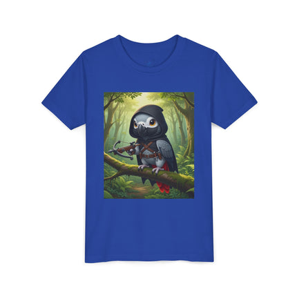 The African Grey Sentinel Youth Short Sleeve Tee