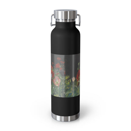 Poppies (A Study of Poppies for Carnation, Lily, Lily, Rose) by John Singer Sargent Copper Vacuum Insulated Bottle, 22oz