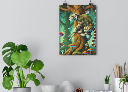 Silent Stripes Giclée Art Print