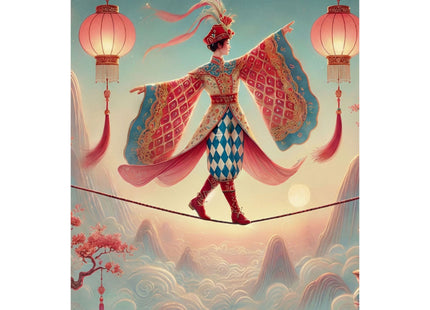 The Lantern Walker Matte Vertical Posters