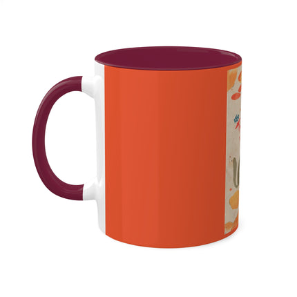 Book Illustration by Hashiguchi Goyō Colorful Mugs, 11oz
