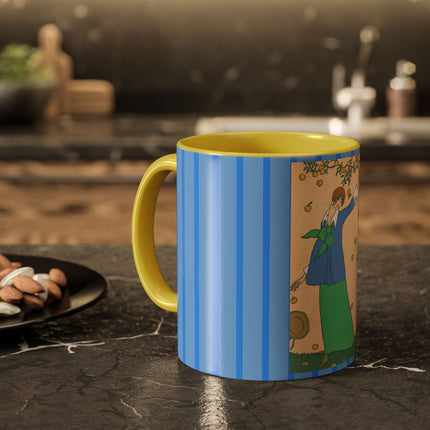Le Verger by Georges Lepape Colorful Mugs (11oz, 15oz)