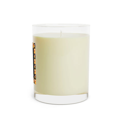 Candy Corn Skeleton Scented Candle - Full Glass, 11oz