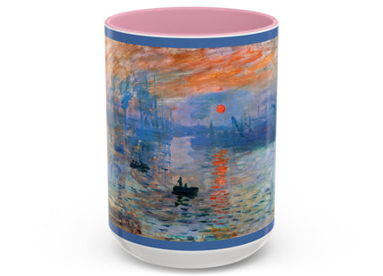 Sunrise by Claude Monet Colorful Mugs (11oz, 15oz)
