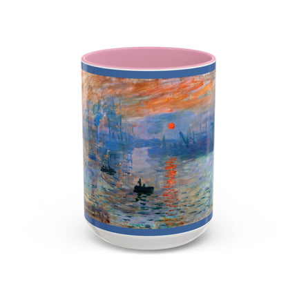 Sunrise by Claude Monet Colorful Mugs (11oz, 15oz)