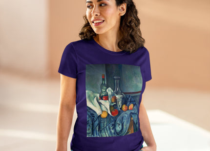 The Peppermint Bottle by Paul Cézanne Women's Midweight Cotton Tee