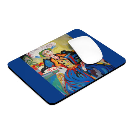 A Mulher by Amadeo de Souza-Carosa Mouse Pad, Round and Rectangle