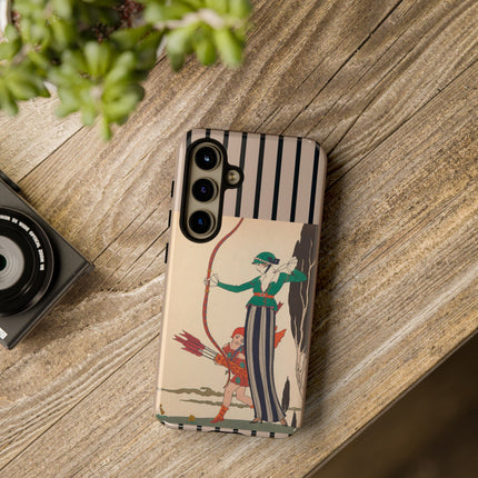 L'Arc Rouge by George Barbier Phone Cases