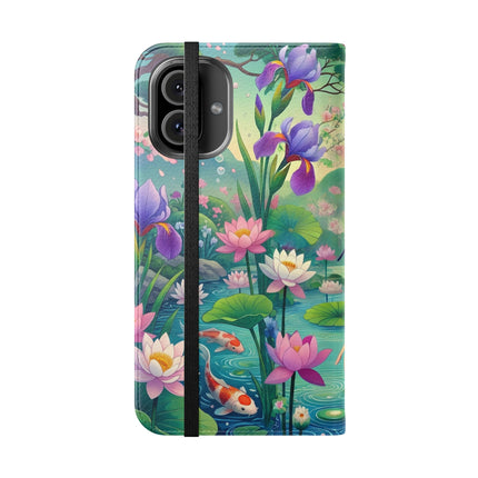 Fairy of the Koi Pond Flip Case – Mystical Harmony & Pond Enchantment
