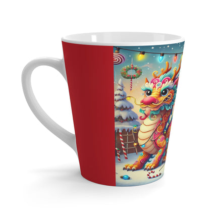 Playful Dragon's Christmas Latte Mug