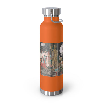 Mitsukuni Defying the Skeleton Spectre by Utagawa Kuniyoshi Copper Vacuum Insulated Bottle, 22oz