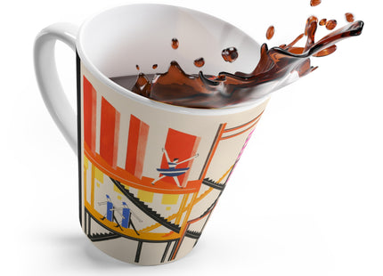 Maquettes de Théatre 4 by Alexandra Exter Latte Mug