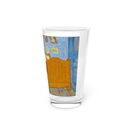 The Bedroom by Vincent van Gogh Glass, 16oz