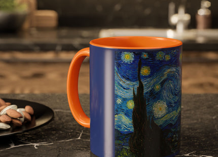 The Starry Night by Vincent Van Gogh Colorful Mugs (11oz, 15oz)