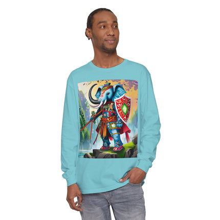Cyberpunk Elephant Long Sleeve T-Shirt
