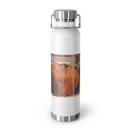 Flaming June by Frederic Leighton Copper Vacuum Insulated Bottle, 22oz