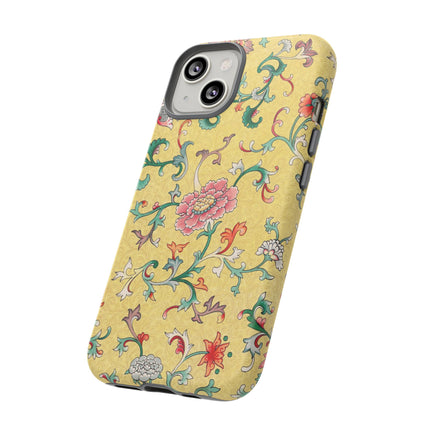 Flower Illustration by Owen Jones Phone Cases