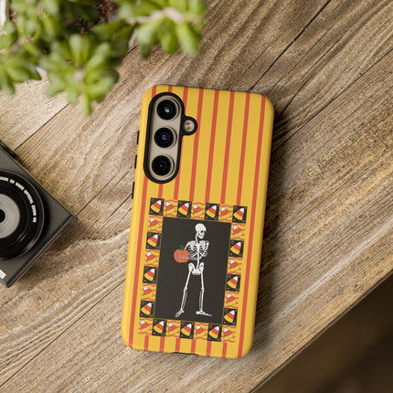 Candy Corn Skeleton Phone Cases