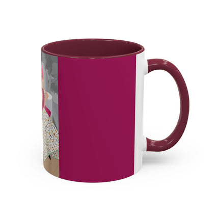 The Red Bird Colorful Mugs – Gentle Storybook Charm & Elegant Whimsy