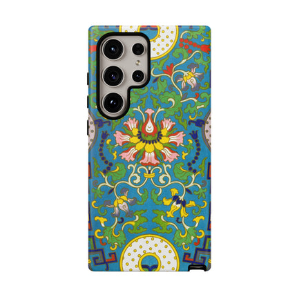 Chinese Floral Illustration by Owen Jones Phone Cases