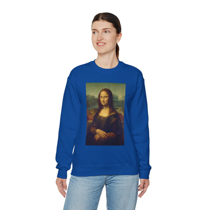 Mona Lisa by Leonardo da Vinci Unisex Heavy Blend™ Crewneck Sweatshirt
