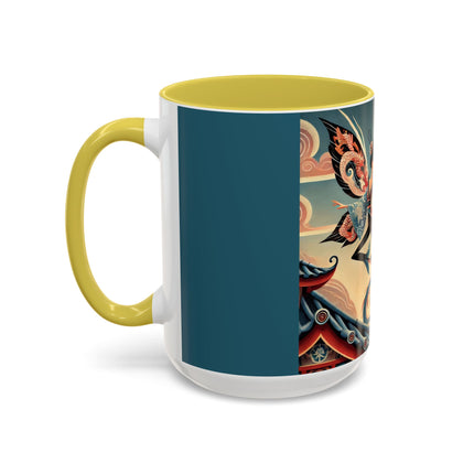 Dragon Fairy of the Temple Colorful Mugs (11oz, 15oz)