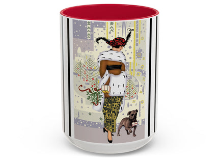 Wrapped in Elegance Colorful Mugs (11oz, 15oz)