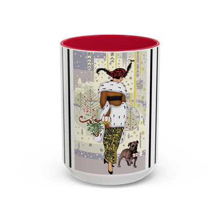 Wrapped in Elegance Colorful Mugs (11oz, 15oz)