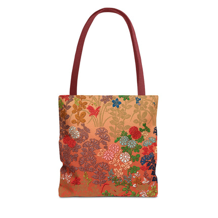 Japanese Flower Pattern by G.A. Audsley Tote Bag (AOP)
