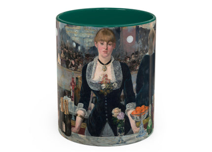 A Bar at the Folies-Bergère by Edouard Manet Colorful Mugs (11oz, 15oz)