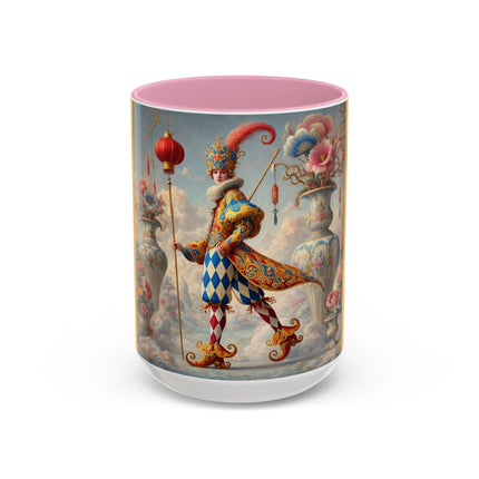 The Ornamental Jester Colorful Mugs (11oz, 15oz)