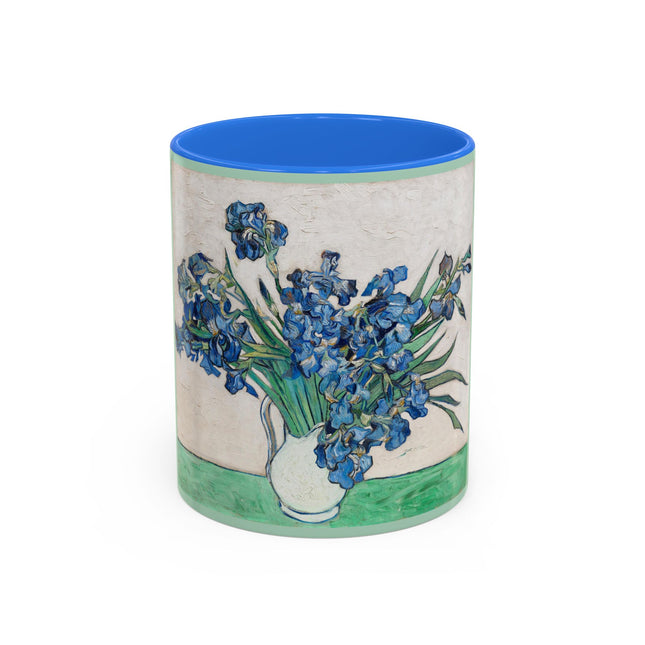Irises by Vincent Van Gogh Colorful Mugs (11oz, 15oz)