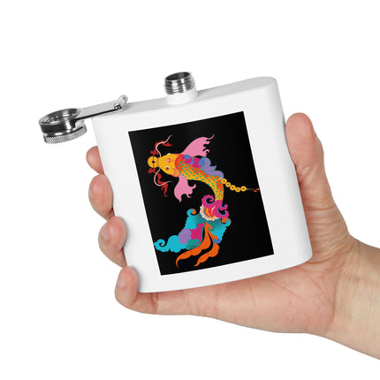Golden Koi Flask – Lucky Swim & Vibrant Fortune
