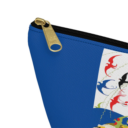 Flight of the Songbirds Cosmetic Bag – Whimsical Symphony & Elegant Freedom