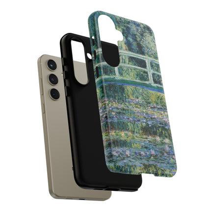Water Lilies and Japanese Bridge by Claude Monet Phone Cases