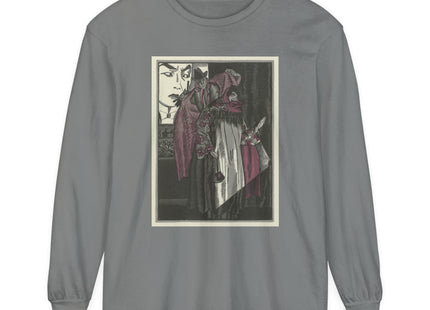 L’écran by Fernand Siméon Garment-dyed Long Sleeve T-Shirt