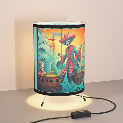 Skeleton Crew of the Misty Seas Tripod Lamp